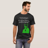 T-shirt Qui le fondent, occupé l'obscurité (de pet (Devant entier)