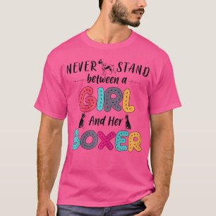 T-shirt Qui Ne Se Trouve Jamais Entre Une Fille Et Son Chi