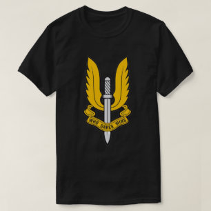 T-shirt Qui ose gagne le SAS britannique
