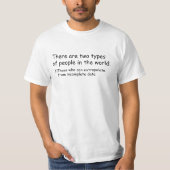 T-shirt Qui peut extrapoler à partir de données incomplète (Devant)