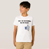 T-shirt Qui regarde en (année) (Devant entier)