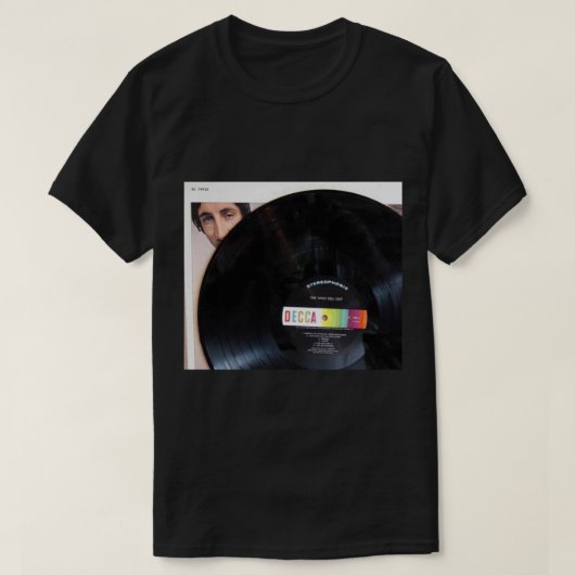 T-shirt Qui vend, stéréophonique, recode, étiquette, mod (Design devant)