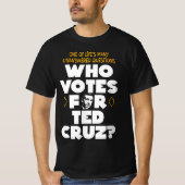 T-shirt Qui vote pour Ted ? (Devant)