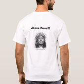 T-shirt Qui vous aime - blanc (Dos)