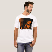 T-shirt Qui vous effraye ? (Devant entier)