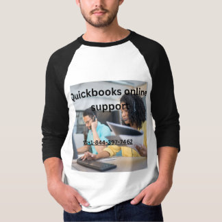 T-shirt Quickbooks support de paie en ligne +1-844-397-746