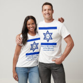 T-shirt "Quiconque Blesse Israël sera béni !" Ally (Unisexe)