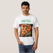 T-shirt ¡Quiéreme! Dame Pizza (Devant entier)
