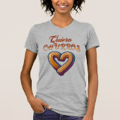 T-shirt Quiero Churros Corazon Espagnol Cute Churro (Devant)