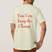 T-shirt ¡Quiero Progress ! Vous pouvez conserver l'autocol (Dos)