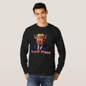 T-shirt Quiet Piggy | Anti-Trump Political Humor (Devant entier)