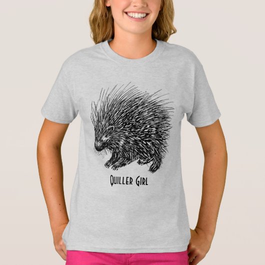 T-shirt Quiller Girl (Devant)