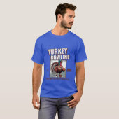 T-shirt Quilles de dinde volatiles (Devant entier)