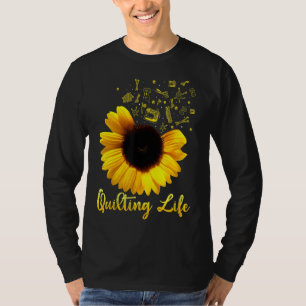 T-shirt Quilting Life Sun Flower Je l'aime tous les jours