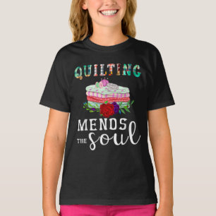 T-shirt Quilting Mend Soul Quilter Cadeau Amateurs de pl