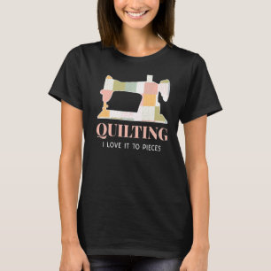T-shirt Quilting Quilter Machine à coudre Fabric Motif Qui