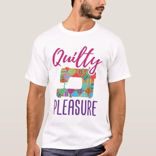 T-shirt Quilty Plaisir Quilting Lover Quilter Sew Quilter (Devant)