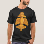 T-shirt QUIMBAYA AVION Théoriste Alien ancien Quimbaya (Devant)