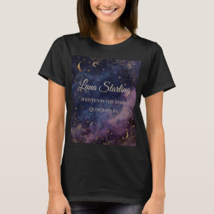 T-shirt Quinceañera céleste, coutume