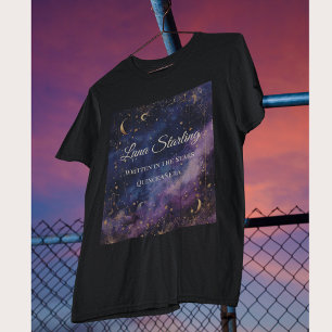 T-shirt Quinceañera céleste, coutume