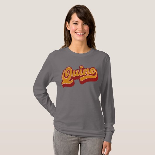 T-shirt Quine, Dorique Dialecte (Devant entier)