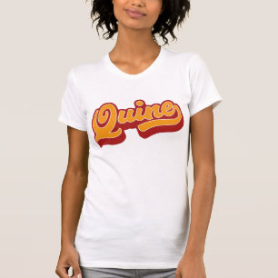 T-shirt Quine, tee - shirt dorique de dialecte