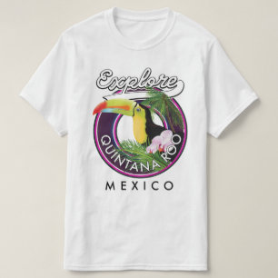T-shirt Quintana Roo plage holbox mexique.