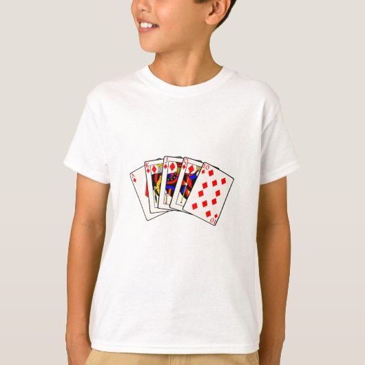 T-shirt Quinte royale de diamants (Devant)