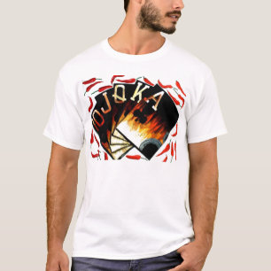 T-shirt Quinte royale en forme d'hélice de piments d'art