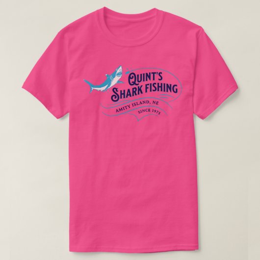 T-shirt Quints Fishing Amity Island (Design devant)