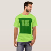 T-shirt quinze (Devant entier)
