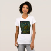 T-shirt Quirky Louisiana Bayou Fish dud (Devant entier)