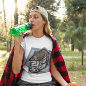 T-shirt Quirky Tudor House Architecture médiévale