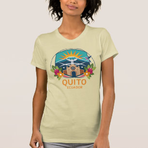 T-shirt Quito Équateur Amérique du Sud