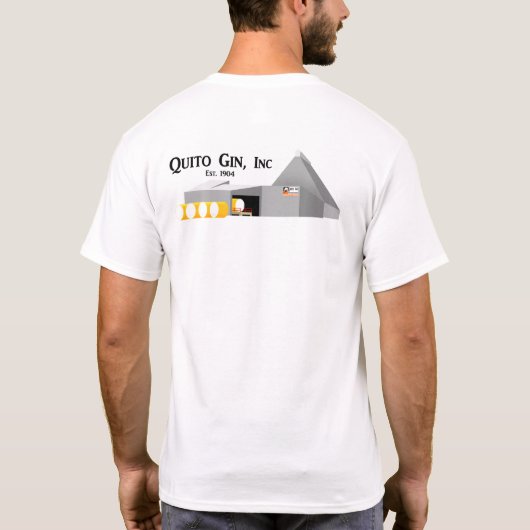 T-shirt Quito Gin (balles rondes) (Dos)