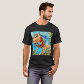 T-shirt Quitter la maison (Devant entier)