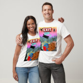 T-shirt Quitter le ticket (Unisexe)
