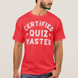 T-shirt Quiz Master Pub Quiz Quiz Quiz Quiz Quiz Quiz Quiz