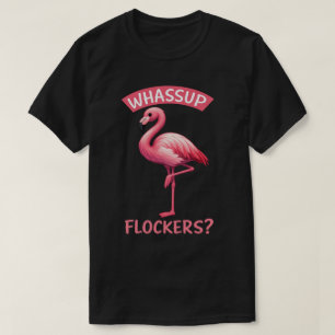 T-shirt Quoi de neuf Flockers Flamant Drôle d'Été