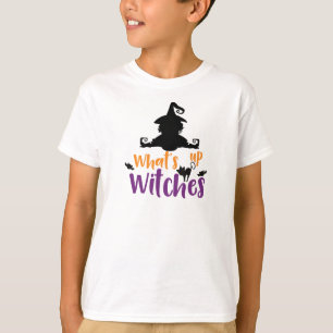 T-shirt Quoi de neuf sorcières, sorcière, chat, chauves-so