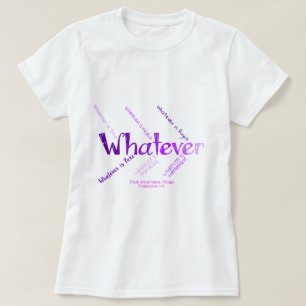 T-shirt Quoi que
