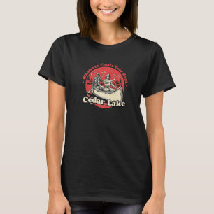 T-shirt Quoi que ce soit qui fait flotter votre bateau Ced