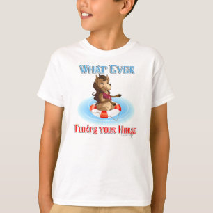 T-shirt Quoi Que Flotte Votre Cheval