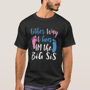 T-shirt Quoi qu'il en soit, je suis la grande soeur Genre 