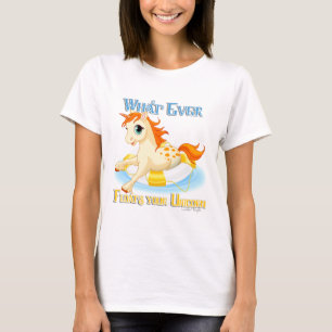 T-shirt Quoi qu'il flotte votre licorne