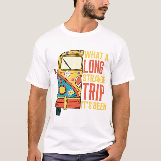 T-shirt Quoi-un-long-voyage-étrange (Devant)