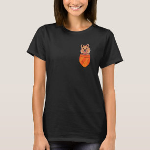 T-shirt Quokka Dans Pocket Australie Marsupial Animal Womb