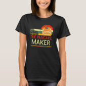T-shirt Quote Dad Man The Myth The Pancake Maker (Devant)