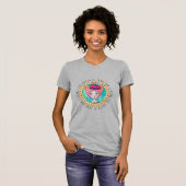 T-shirt Quote d'art original couleur couleur de la Reine W (Devant entier)