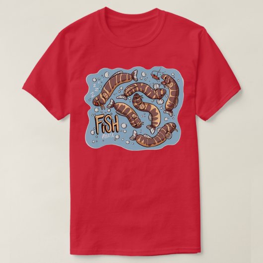 T-shirt quotFish Pleasequot (Design devant)